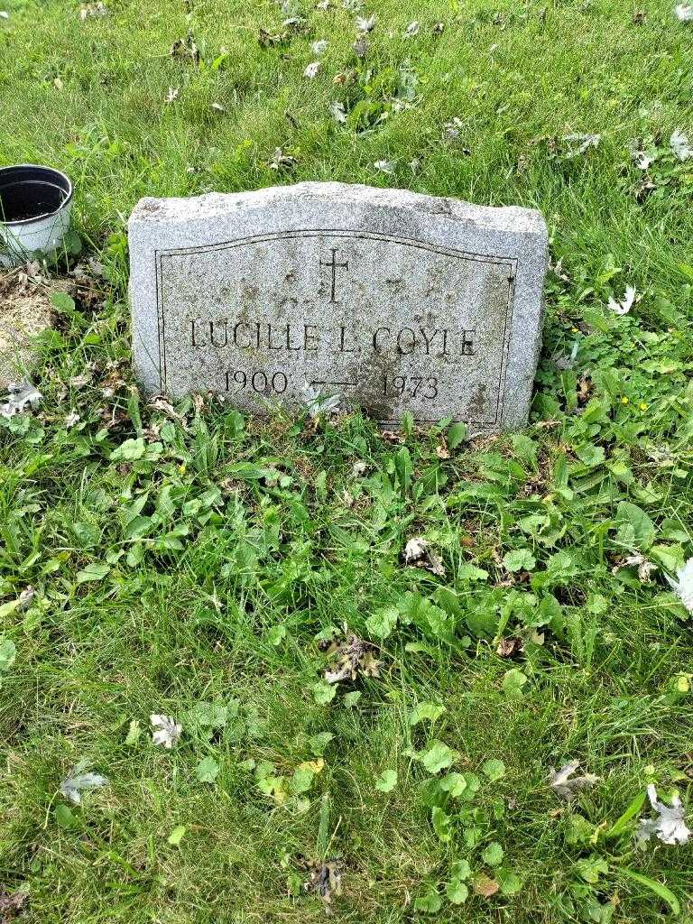 Lucille L. Coyle's grave. Photo 2