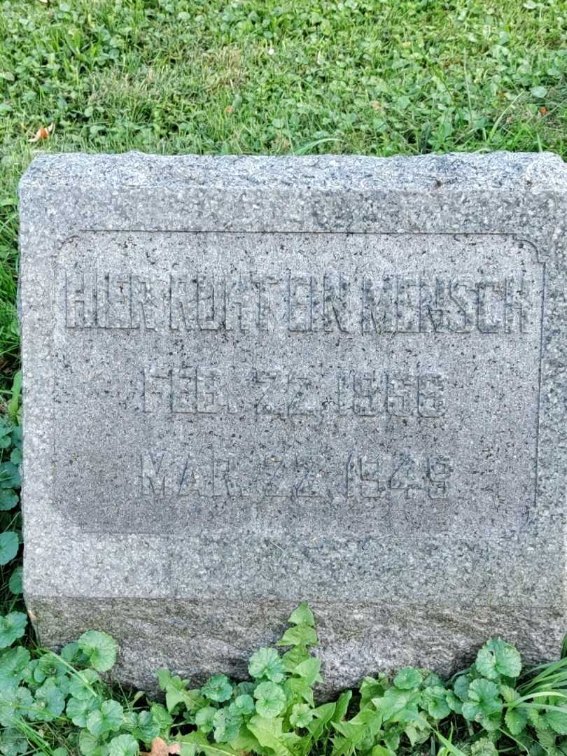 Henry H. Mirbach's grave. Photo 3