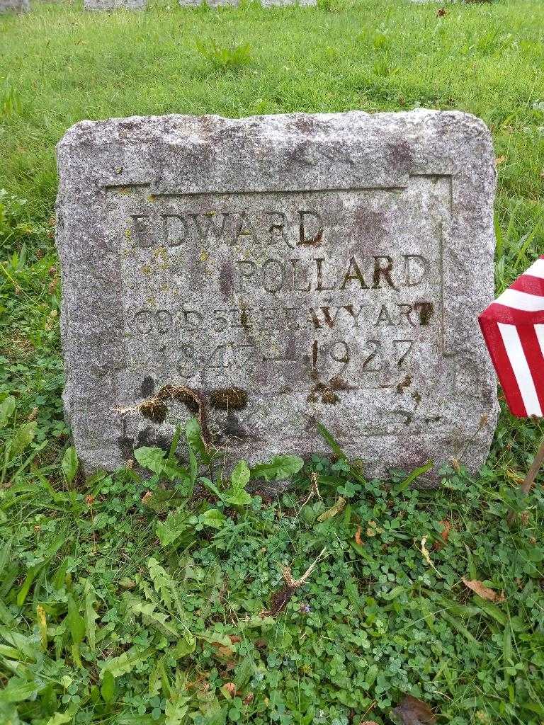 Edward W. Pollard's grave. Photo 3