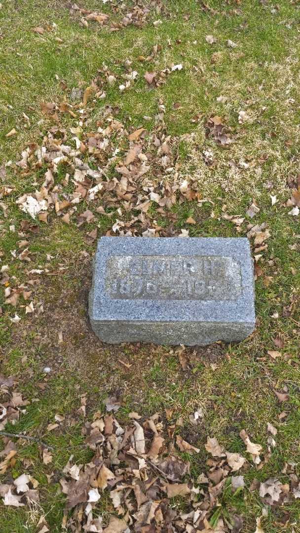Doctor Elmer H. King's grave. Photo 2