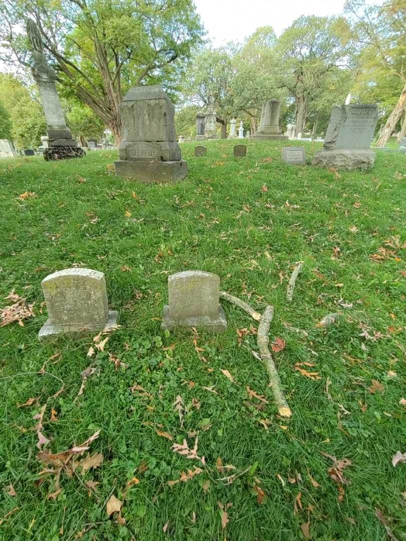 Christian Zinsmeister's grave. Photo 1