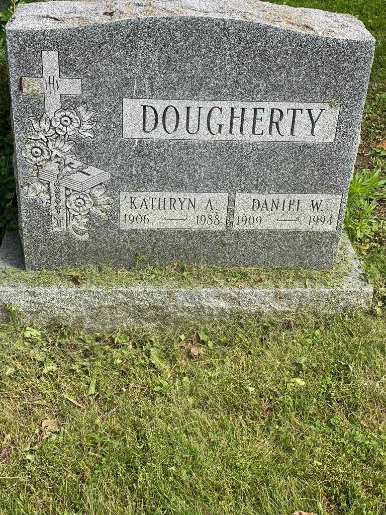 Daniel W. Dougherty's grave. Photo 3