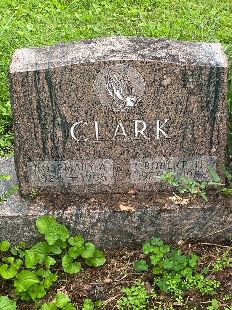 Robert H. Clark's grave. Photo 3