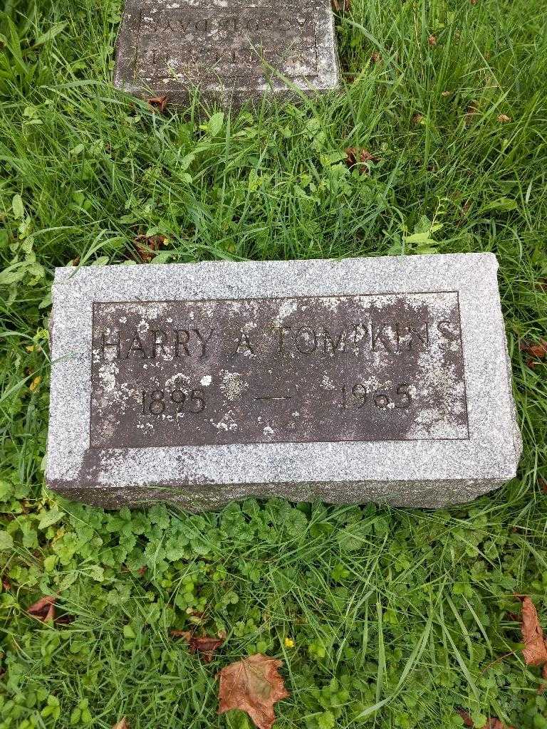 Harry A. Tompkins's grave. Photo 3