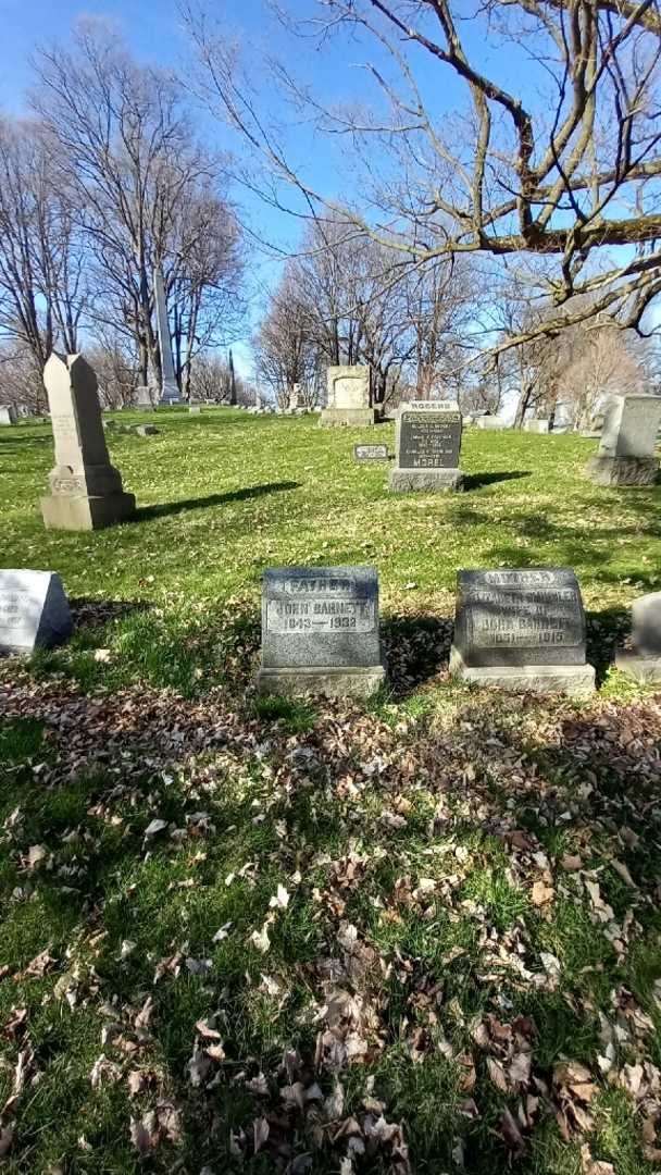 John Barnett's grave. Photo 1