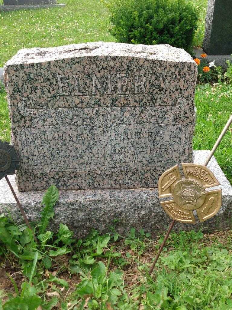 Henry Elmer's grave. Photo 3
