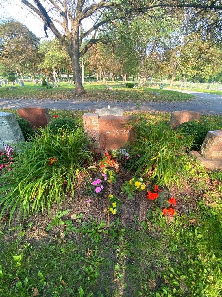 Roymond C. Wuster's grave. Photo 2