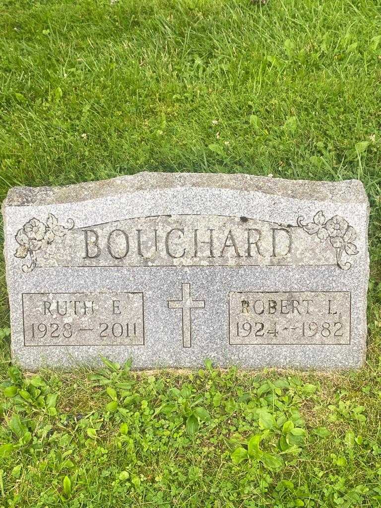 Ruth E. Bouchard's grave. Photo 3