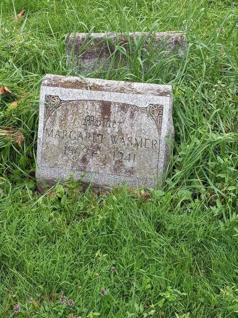 Margaret Wasmer's grave. Photo 2