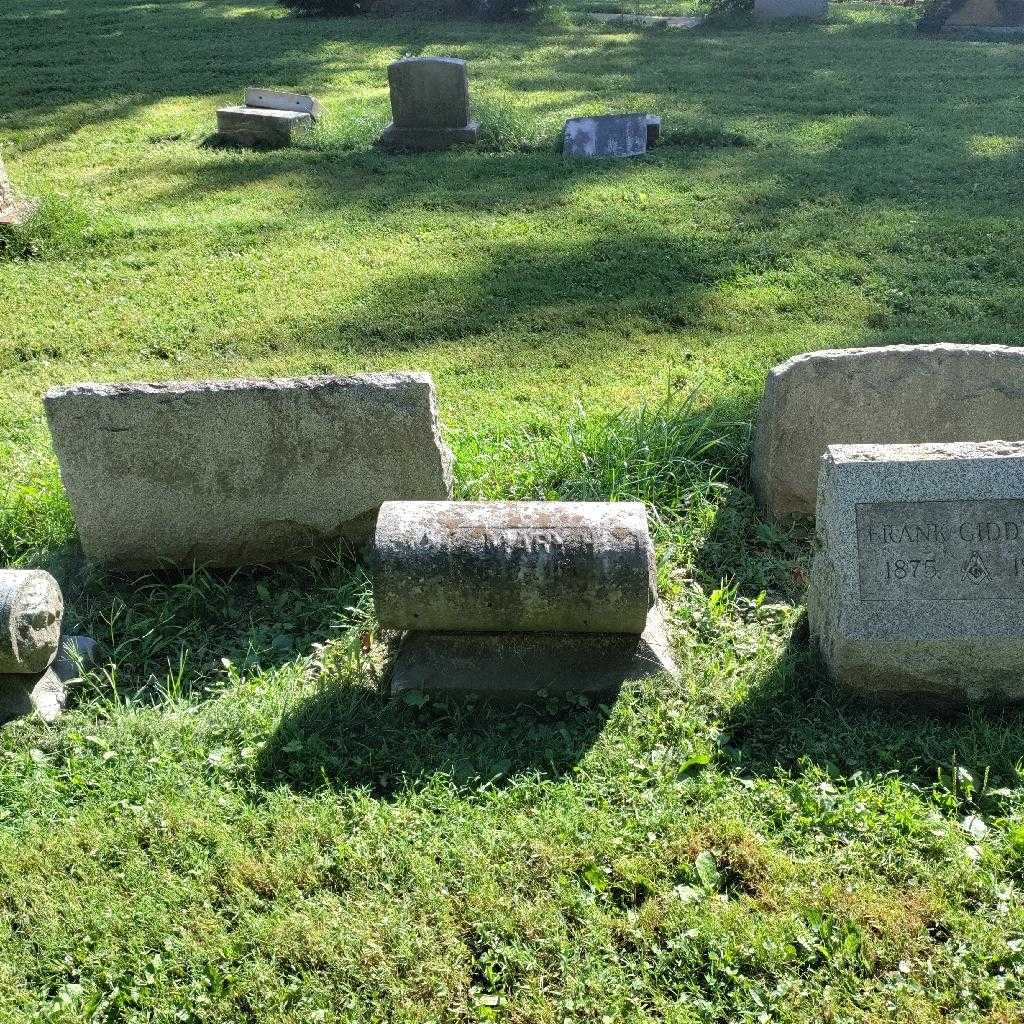 Mary H. Giddings's grave. Photo 1