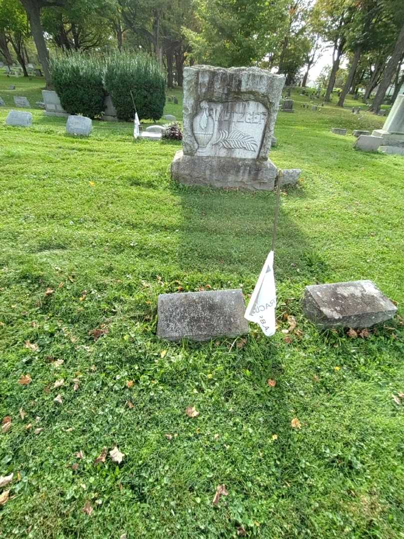 John P. Metzger's grave. Photo 1