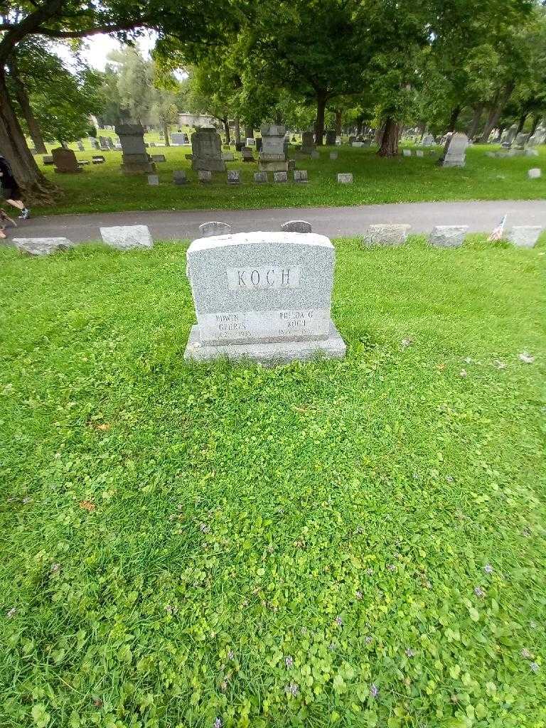 Edwin J. Gehres's grave. Photo 2