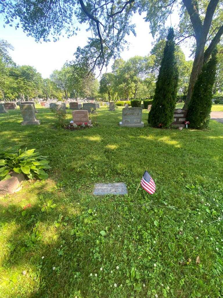 Henry Leonard Carey Third's grave. Photo 1