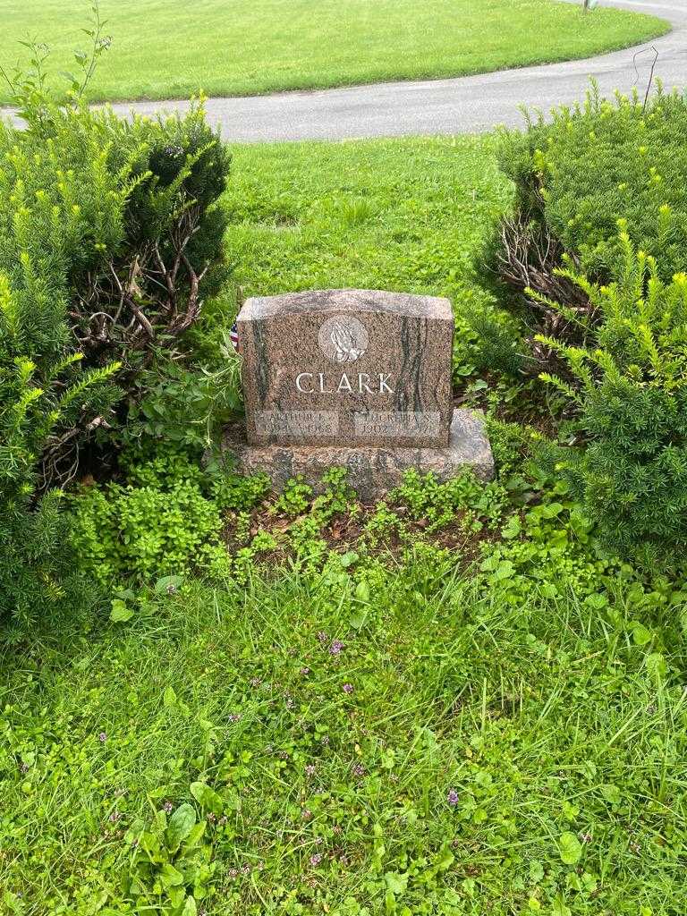 Arthur I. Clark's grave. Photo 2