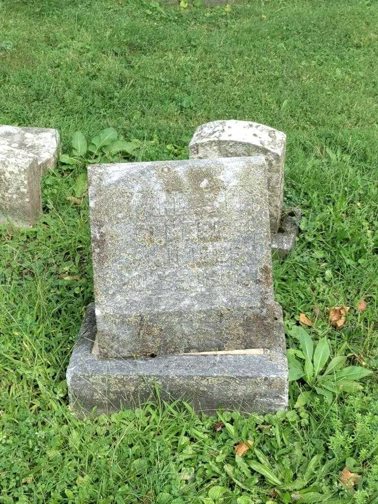 Charles H. Scheel's grave. Photo 2