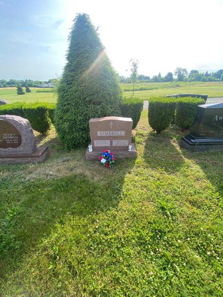 Edward W. Kimbrell Junior's grave. Photo 1