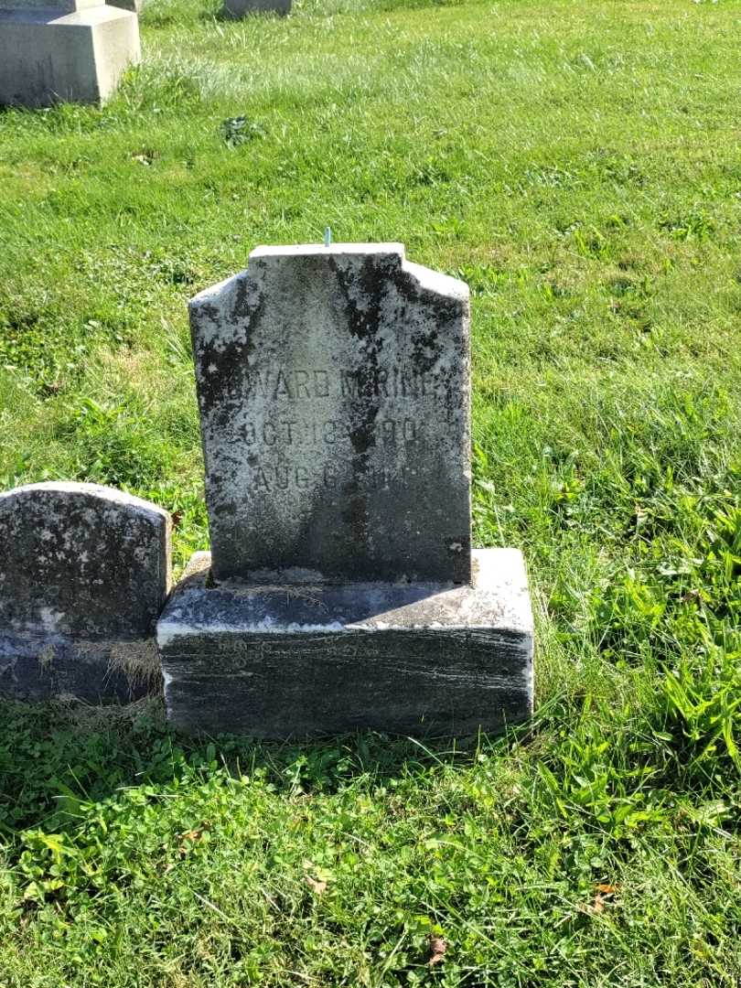 Edward M. Reiner's grave. Photo 2