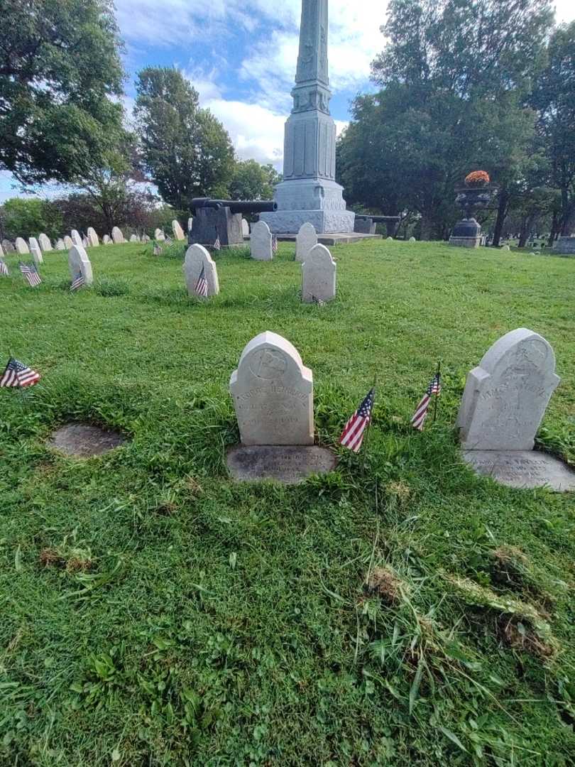 George Heinrich's grave. Photo 1