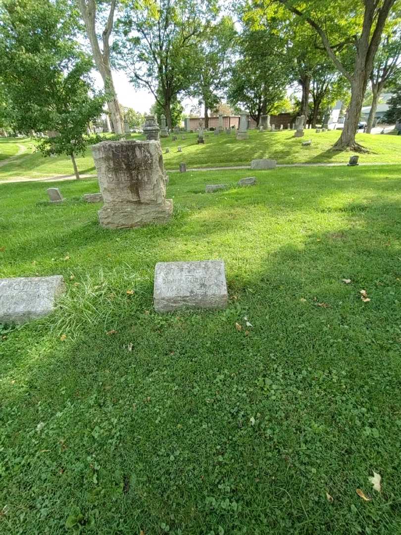 John Surbeck's grave. Photo 1