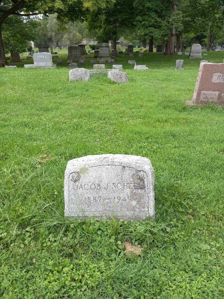 Jacob John Scheel's grave. Photo 1