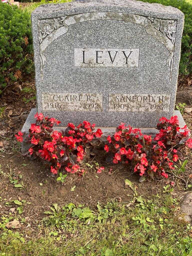 Sanford H. Levy's grave. Photo 3