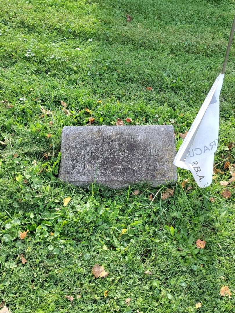 John P. Metzger's grave. Photo 2