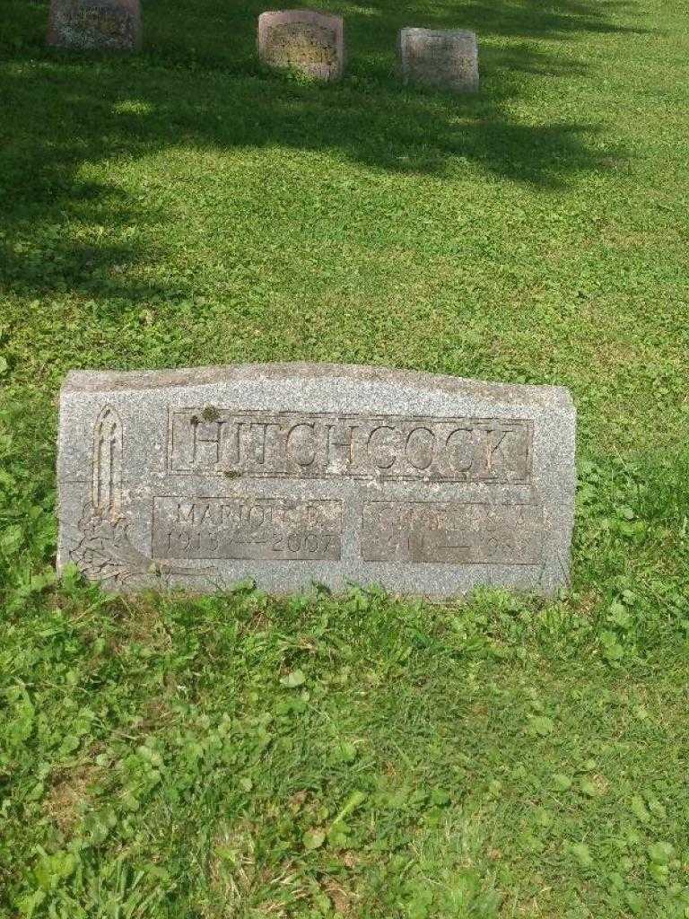 Marion B. Hitchcock's grave. Photo 3