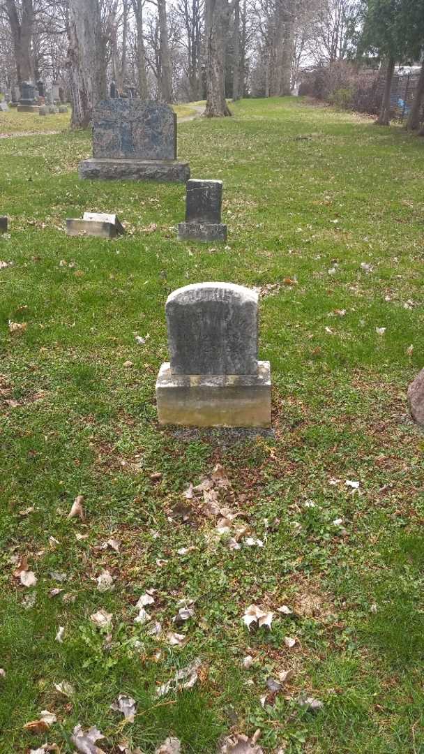 Harriet V. "Hattie" Kenyon's grave. Photo 2