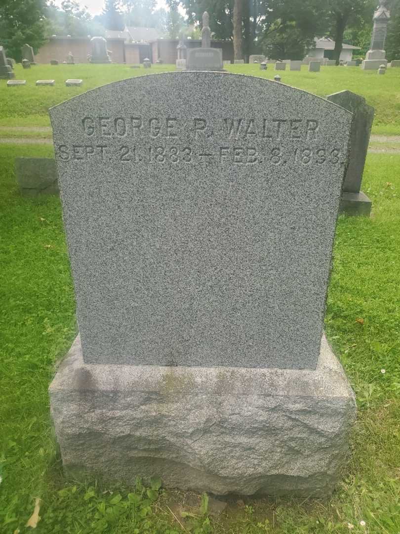 Infant Walter's grave