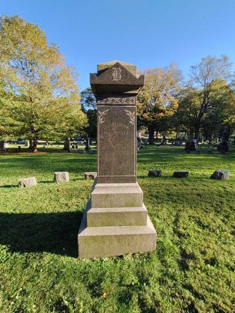 John J. Needham's grave. Photo 2