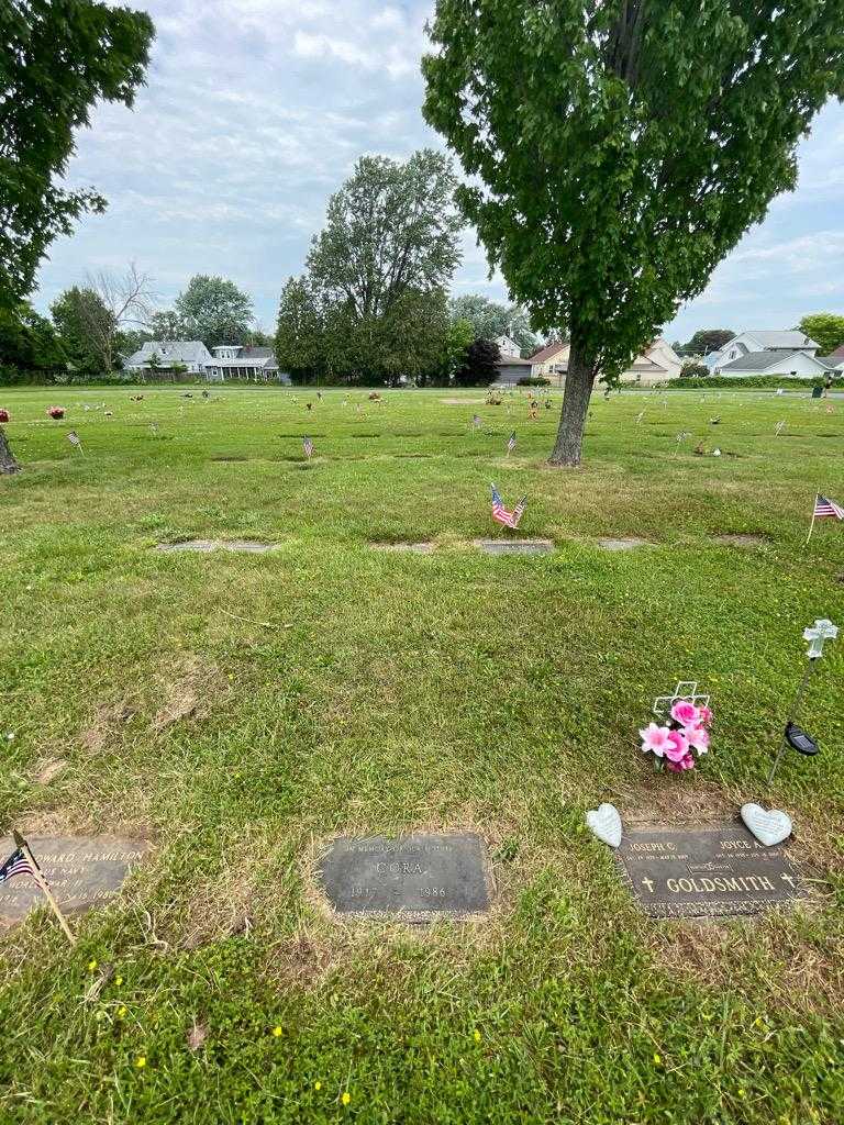 Cora Williams's grave. Photo 1