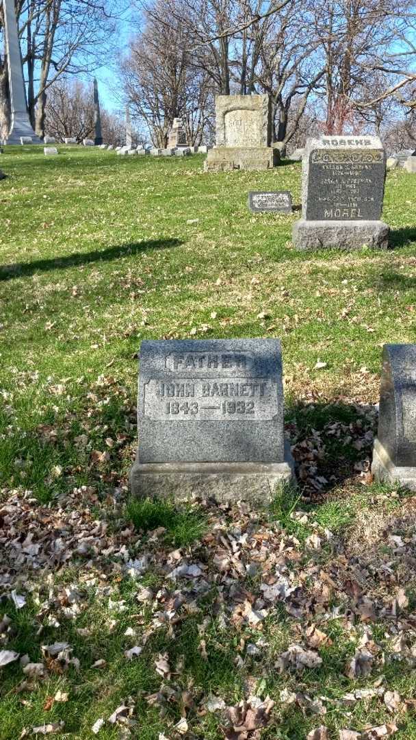 John Barnett's grave. Photo 2