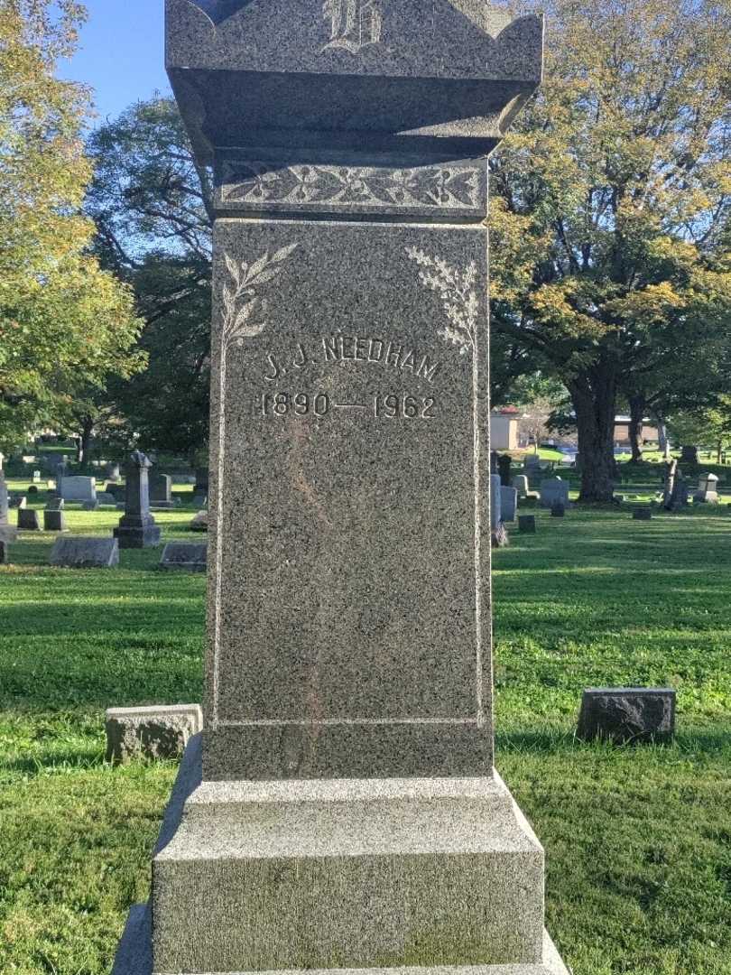 John J. Needham's grave. Photo 3