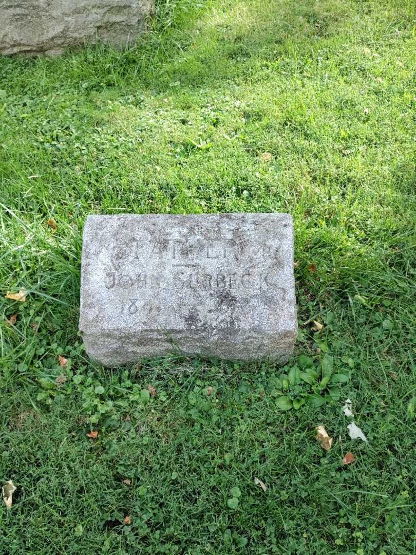 John Surbeck's grave. Photo 2