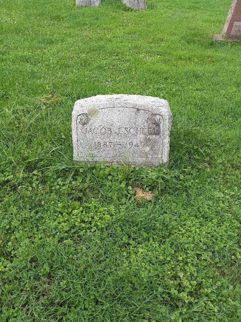 Jacob John Scheel's grave. Photo 2