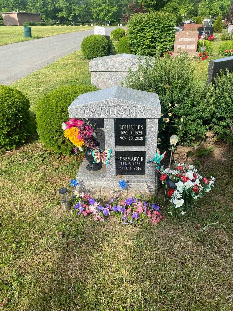 Rosemary R. Paduana's grave. Photo 2