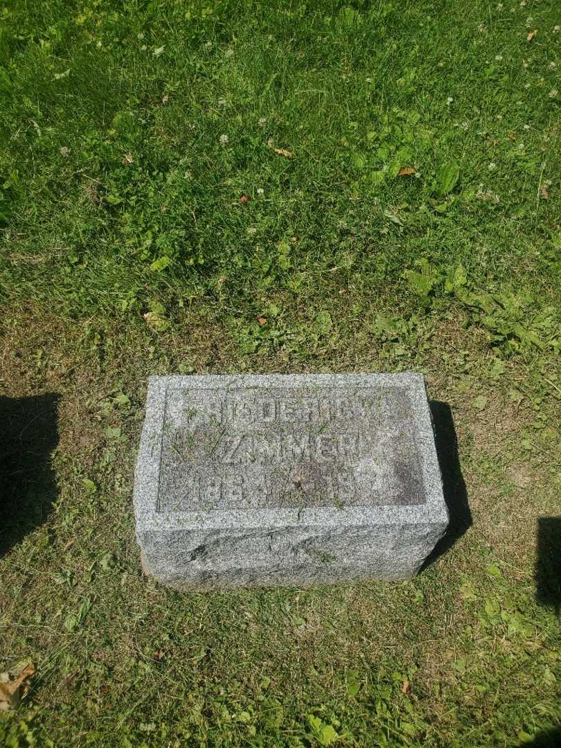 Friedericka Zimmer's grave. Photo 2