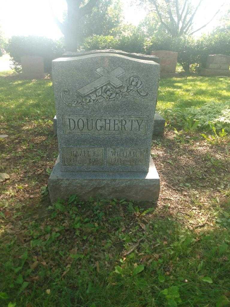 Hazel E. Dougherty's grave. Photo 2