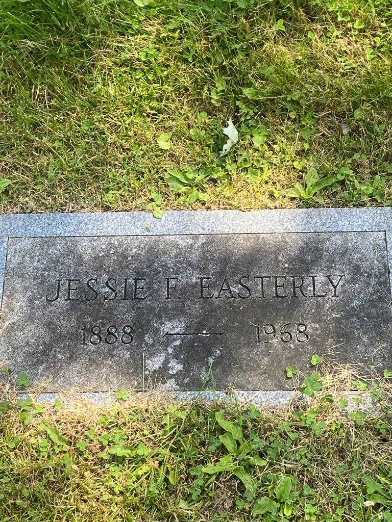 Jessie F. Easterly's grave. Photo 3