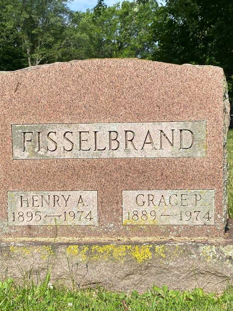 Grace P. Fisselbrand's grave. Photo 2