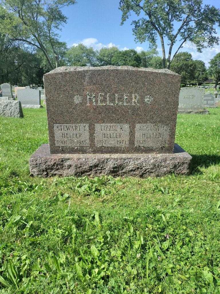 Lizzie K. Heller's grave. Photo 2