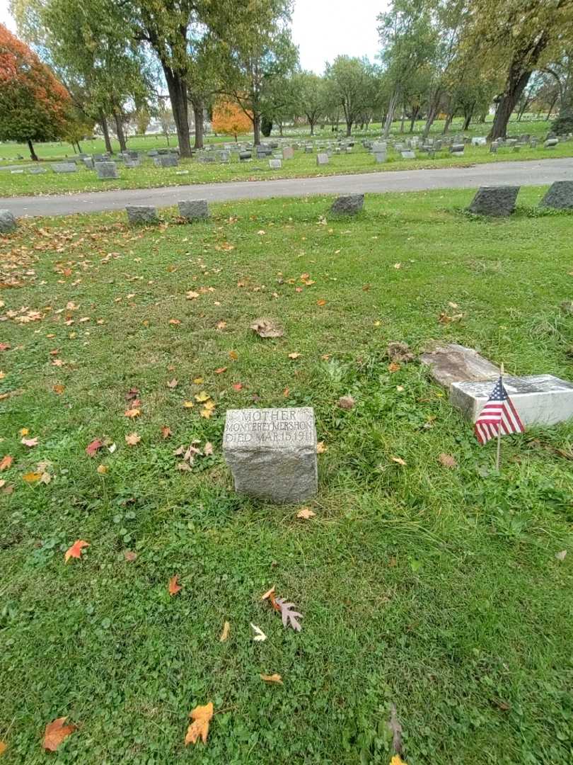 Monterey Mershon's grave. Photo 1