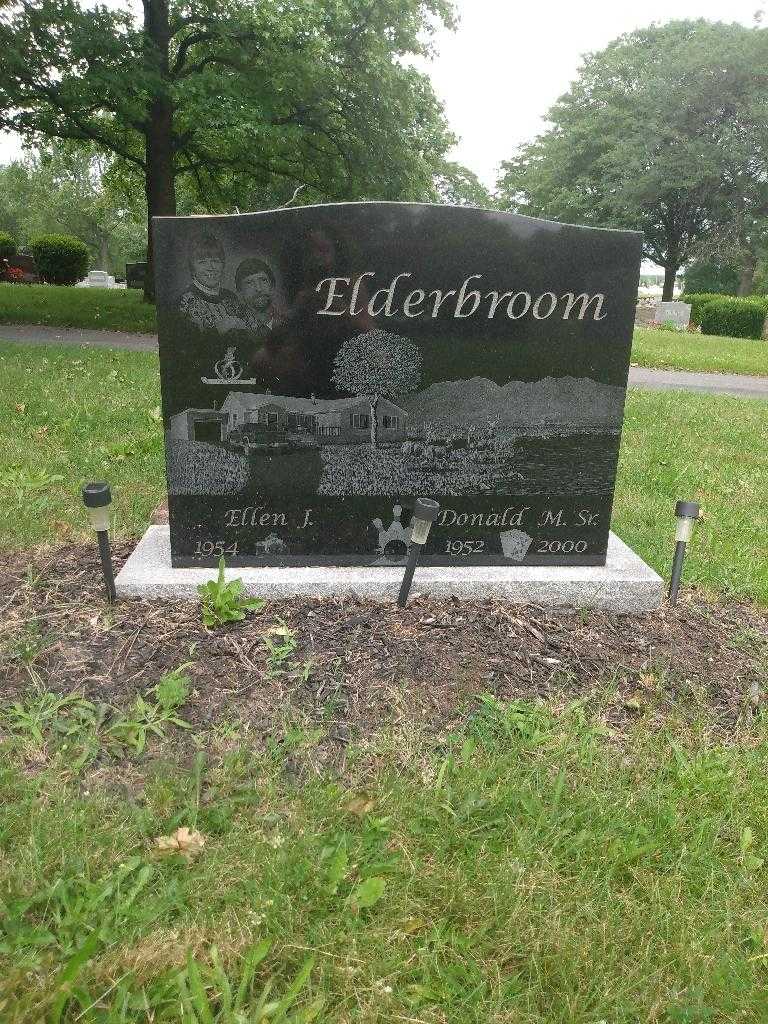 Ellen J. Elderbroom's grave. Photo 1