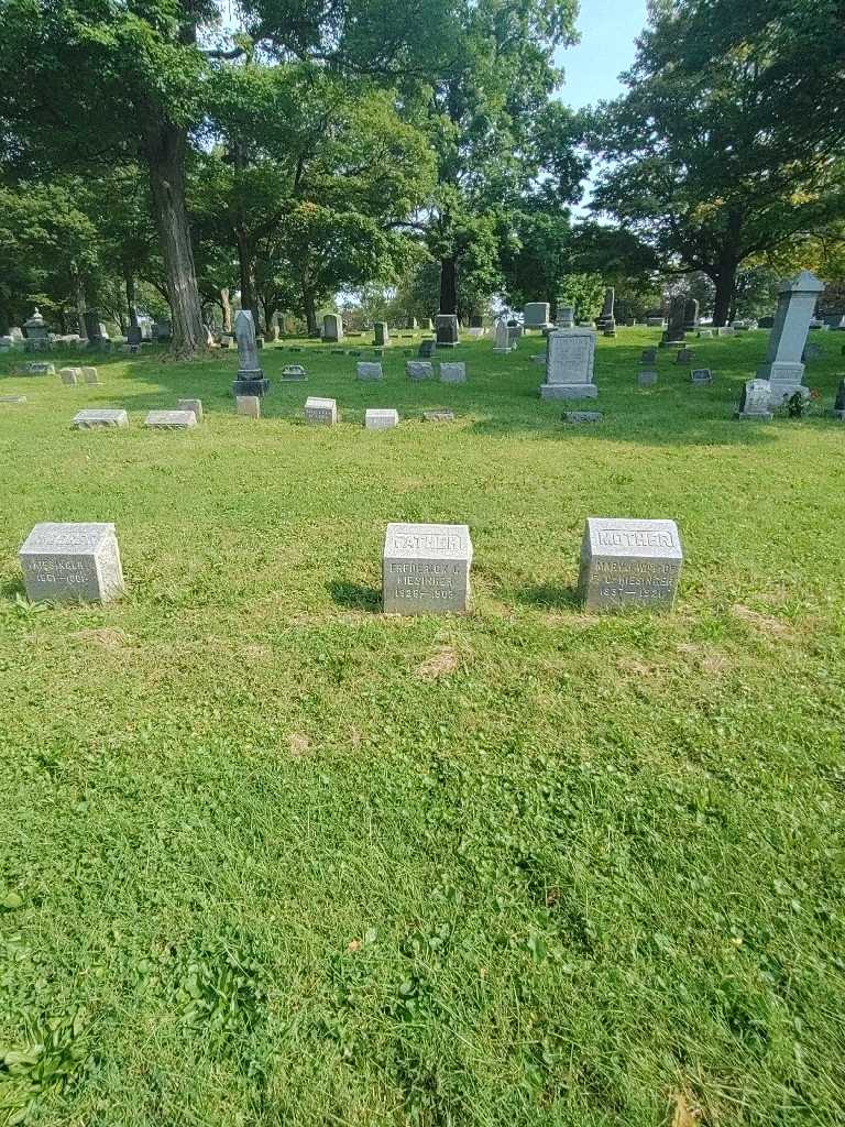 Frederick C. Kiesinger's grave. Photo 1