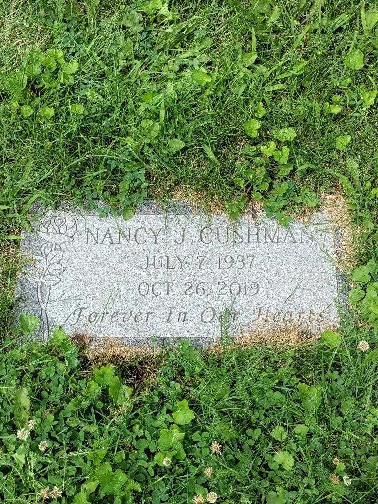 Nancy J. Cushman's grave. Photo 6