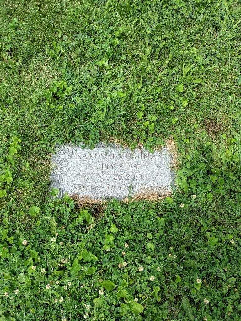 Nancy J. Cushman's grave. Photo 5