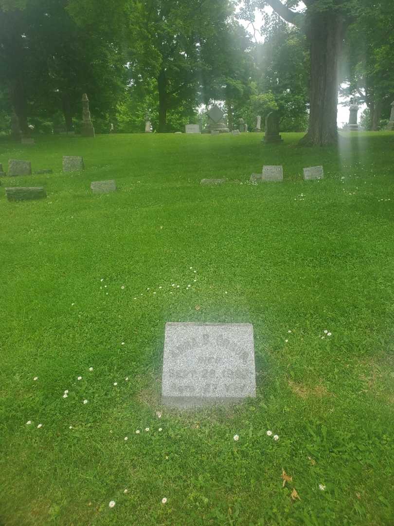 Anna B. Group's grave. Photo 2