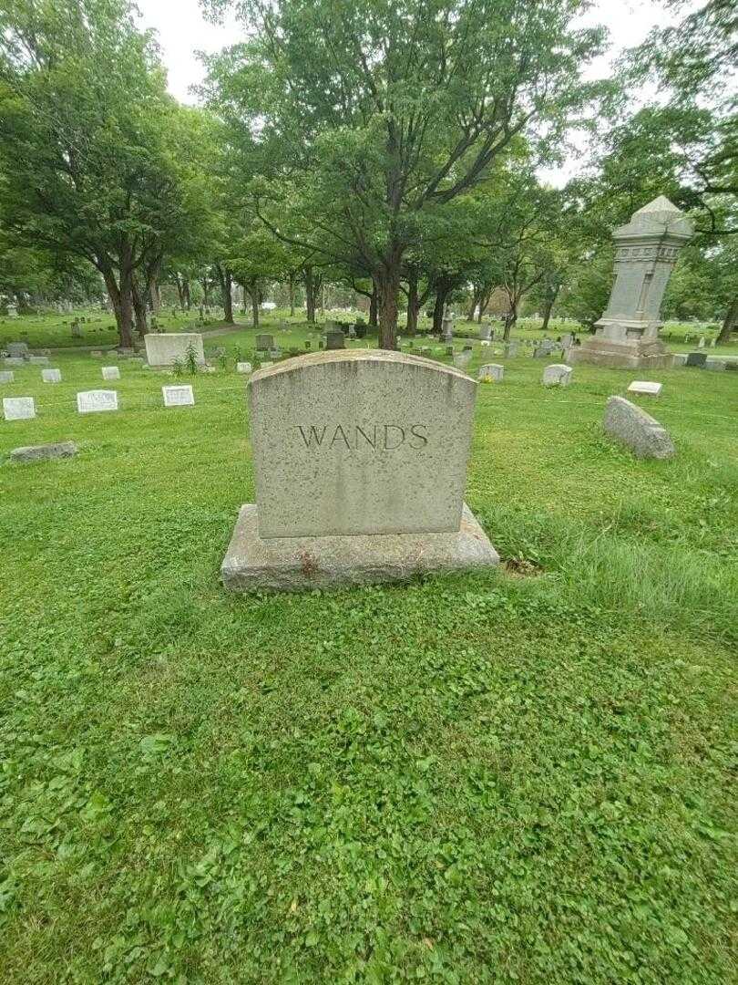 Edna F. Wands Smith's grave. Photo 1