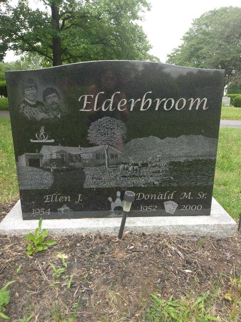 Ellen J. Elderbroom's grave. Photo 2