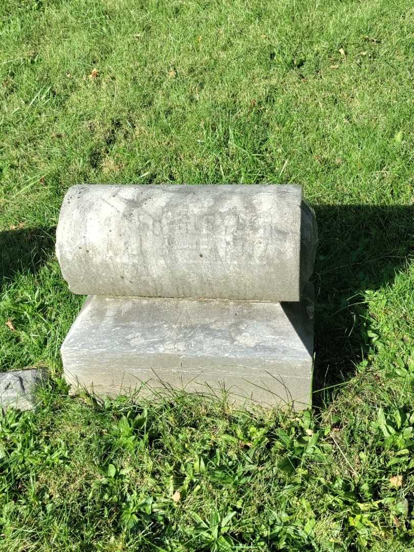 Edward A. Bleyler's grave. Photo 2